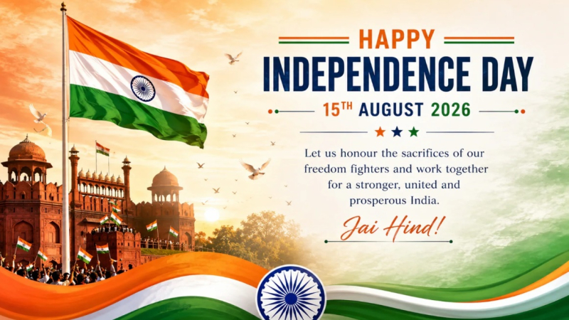 Wishing you and your family a very Happy Independence Day 2026!